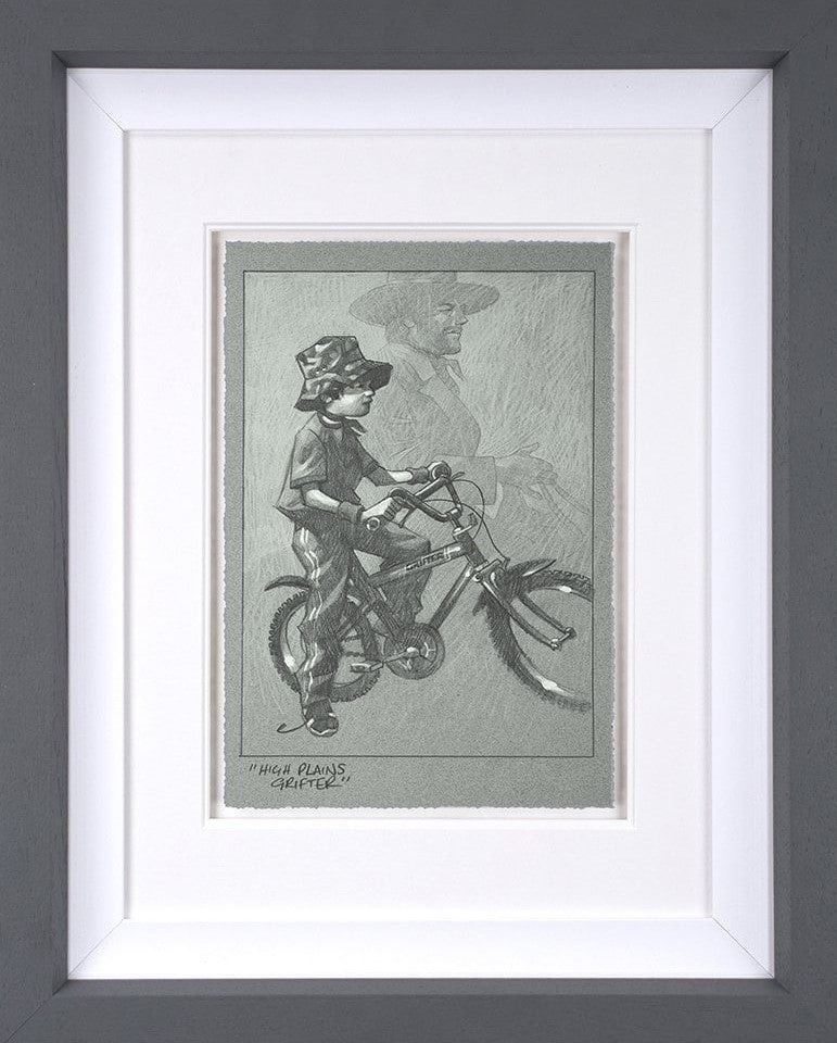 Craig Davison High Plains Grifter Sketch - The Acorn Gallery, Pocklington