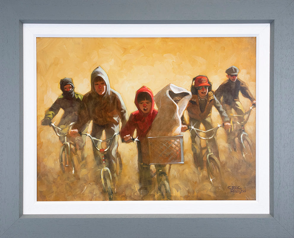 Craig Davison Home Time Hand Embellished Canvas - The Acorn Gallery, Pocklington