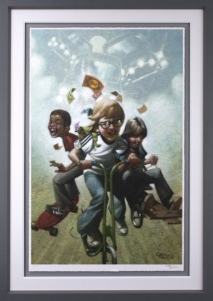 Craig Davison Self Preservation Society Paper Print - The Acorn Gallery, Pocklington