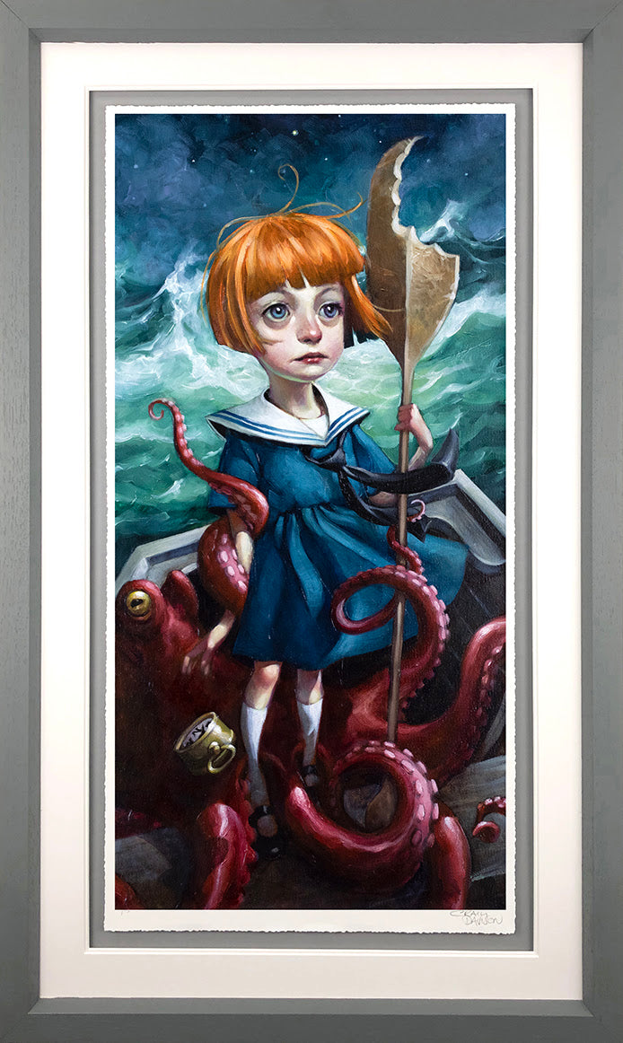 Craig Davison The Best Destinations Have The Hardest Journeys Paper Print - The Acorn Gallery, Pocklington