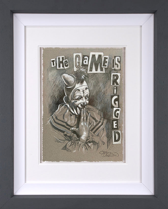 Craig Davison The Game Is Rigged Sketch - The Acorn Gallery, Pocklington