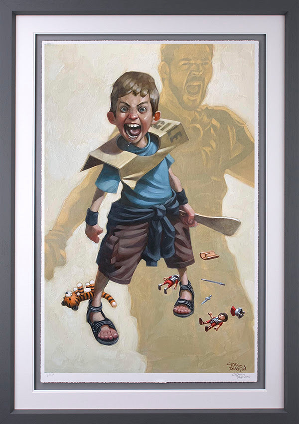 Craig Davison Are You Not Entertained? Paper Print - The Acorn Gallery, Pocklington