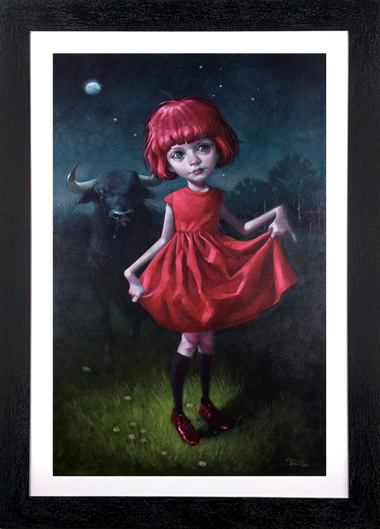 Craig Davison Dare Hand Embellished Canvas - The Acorn Gallery, Pocklington