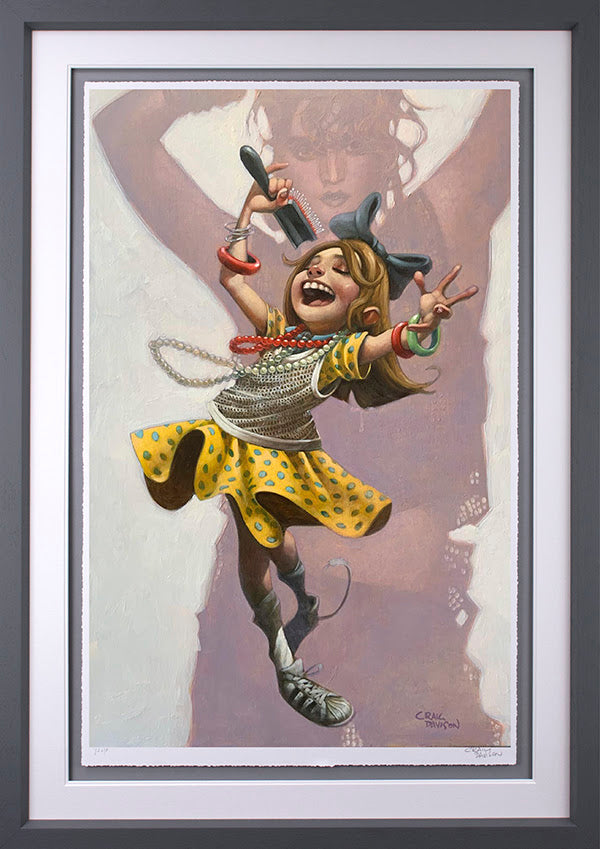 Craig Davison Get Into The Groove Paper Print - The Acorn Gallery, Pocklington