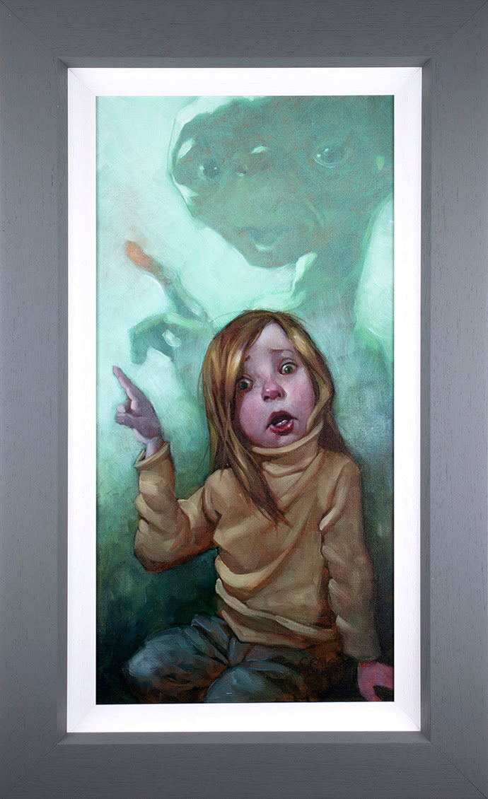 Craig Davison Owwwch Hand Embellished Canvas - The Acorn Gallery, Pocklington