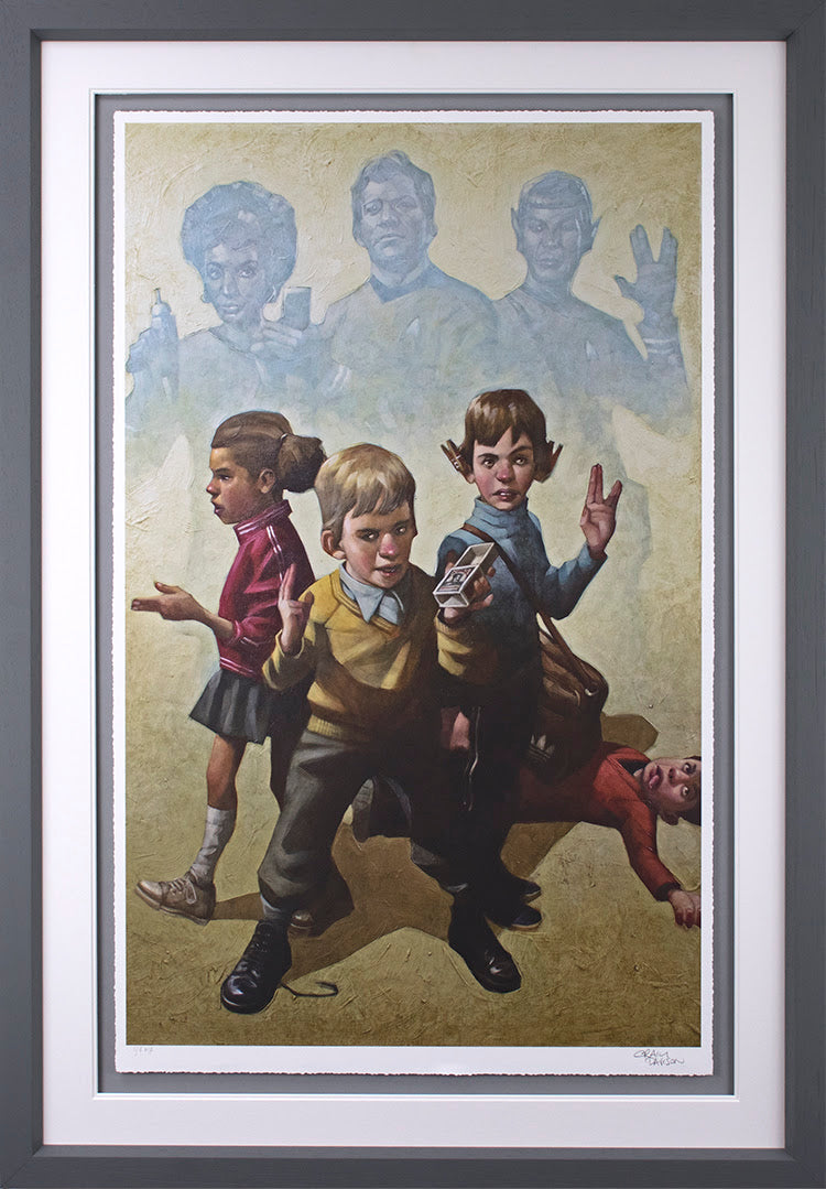 Craig Davison Phasers To Stun Paper Print - The Acorn Gallery, Pocklington