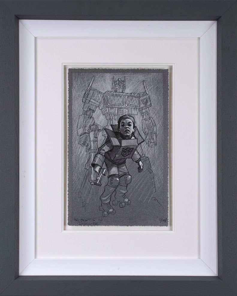 Craig Davison Robert's In Disguise Sketch - The Acorn Gallery, Pocklington