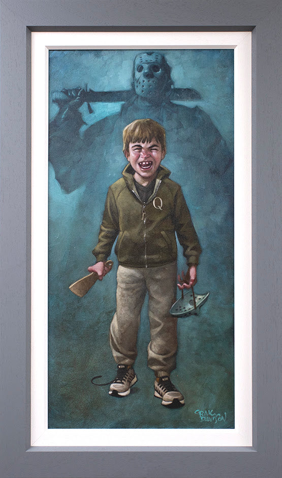 Craig Davison Voorhee's A Jolly Good Fellow Hand Embellished Canvas - The Acorn Gallery, Pocklington