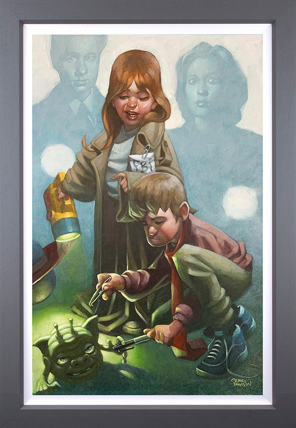 Craig Davison X-Factor Hand Embellished Canvas - The Acorn Gallery, Pocklington