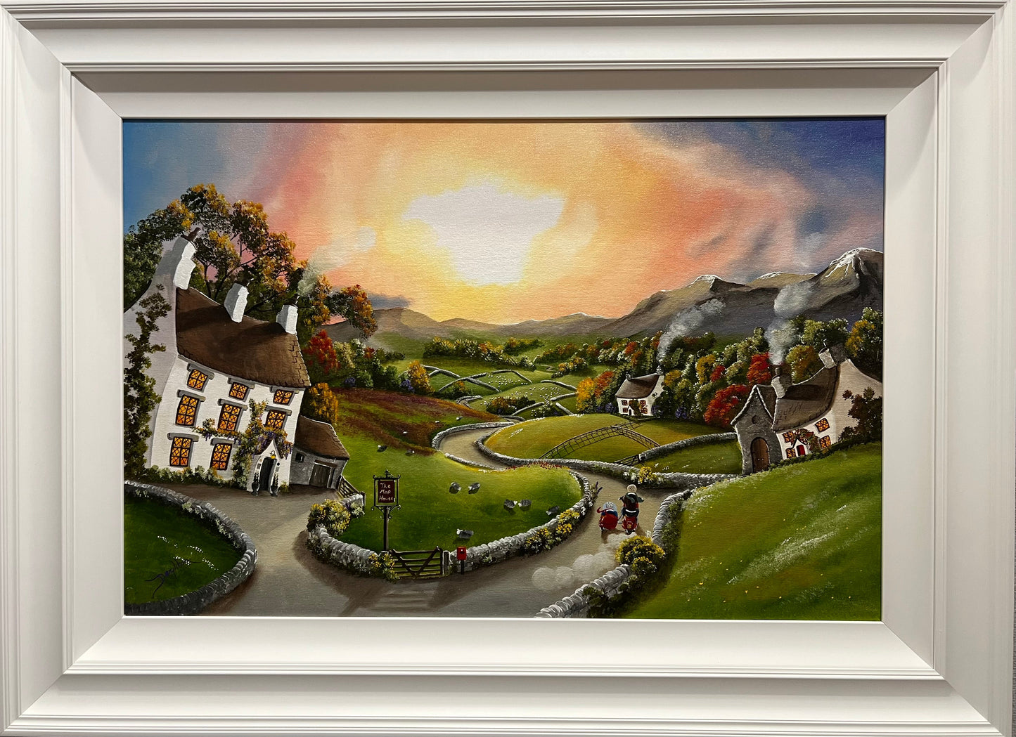 Caroline Deighton Making The Most Of The Day Original - The Acorn Gallery, Pocklington