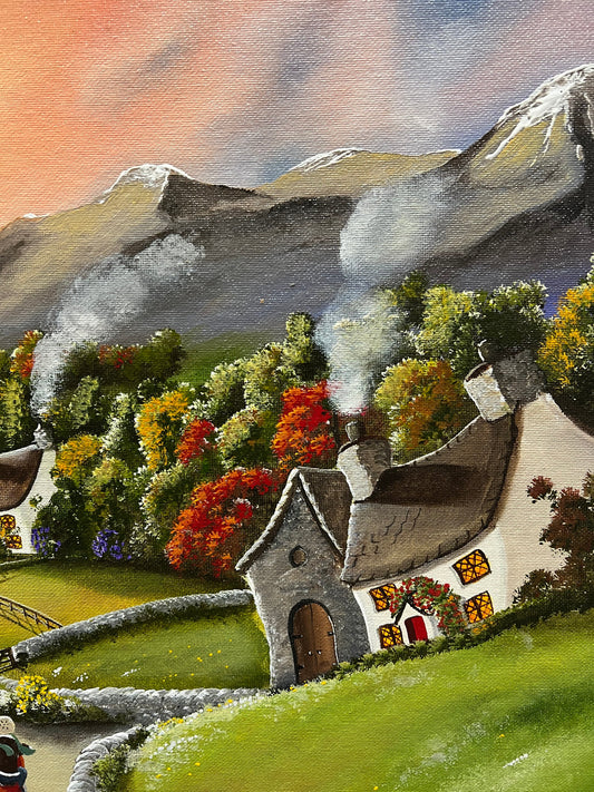 Caroline Deighton Making The Most Of The Day Original - The Acorn Gallery, Pocklington