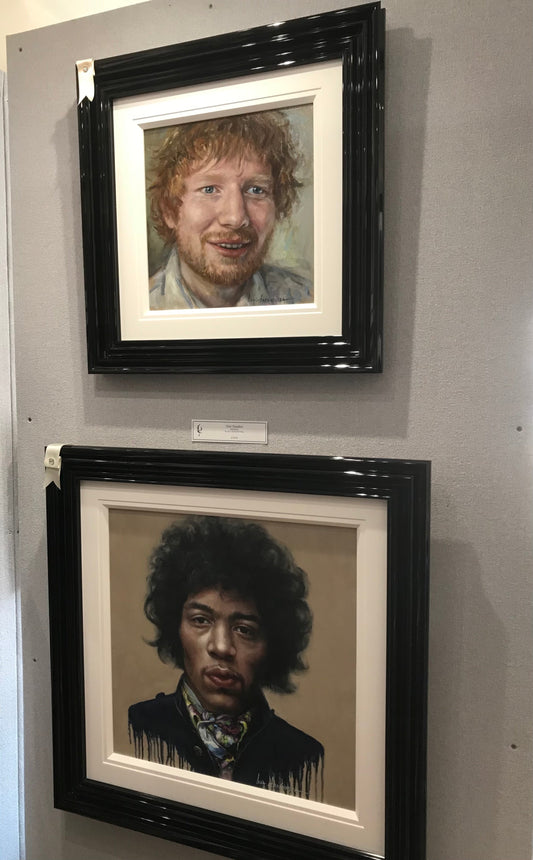 Ieva Baranovska Jimi Hendrix Original - The Acorn Gallery, Pocklington