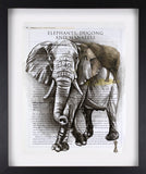 Native (Elephant) Original by Chess *SOLD*