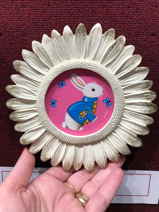 Marie Louise Wrightson Alice's Little White Rabbit Original - The Acorn Gallery, Pocklington