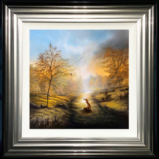Danny Abrahams An Unlikely Friendship Limited Edition In Black And Silver Frame - The Acorn Gallery, Pocklington