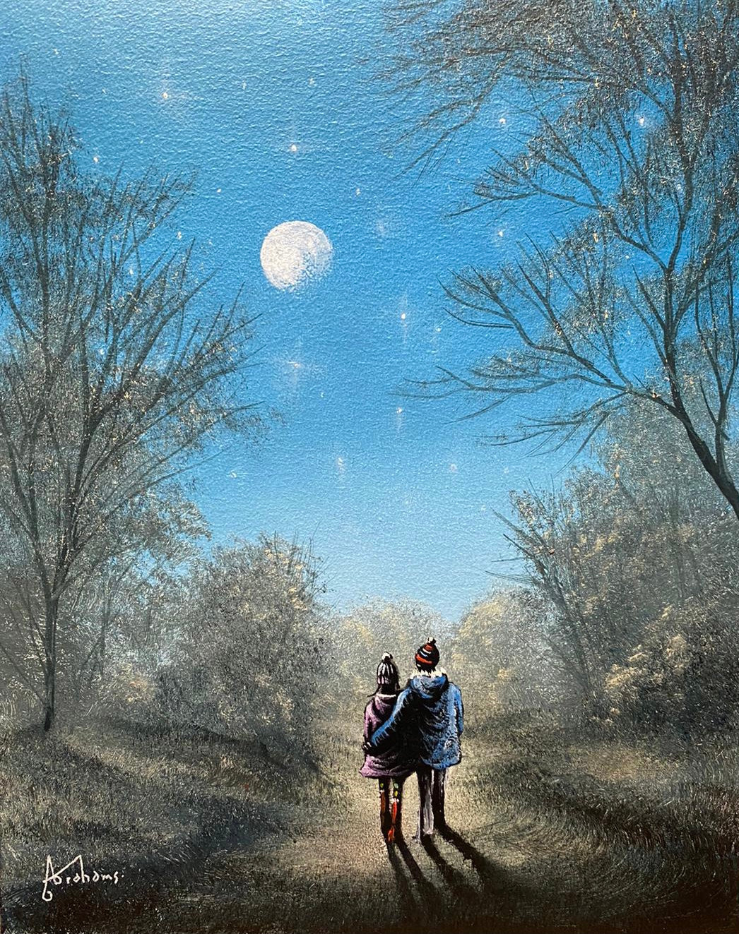 Danny Abrahams You Are My Sun, My Moon And All Of My Stars Original - The Acorn Gallery, Pocklington