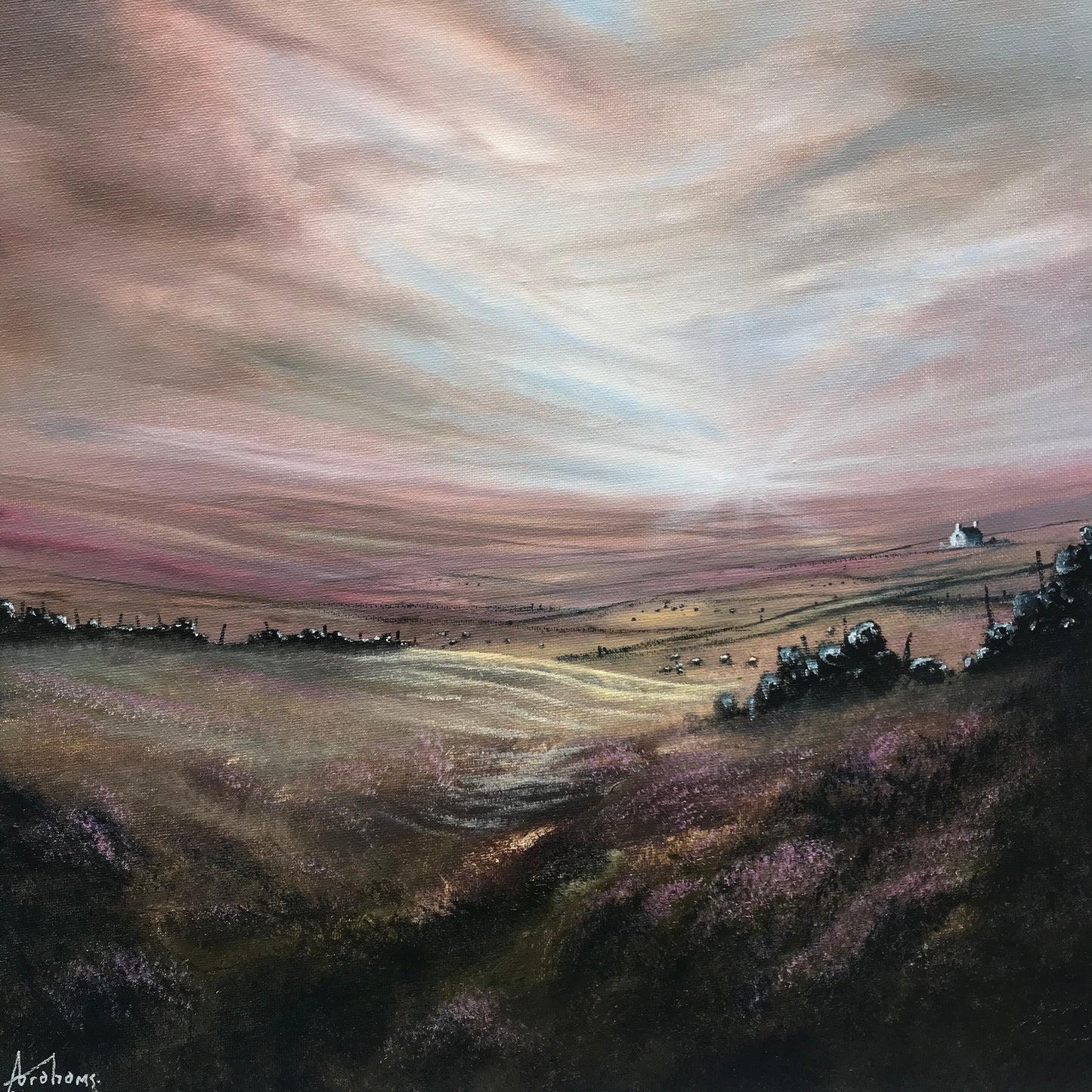 A Calming Spot original by Danny Abrahams sold by The Acorn Gallery in Pocklington. New paintings now available. Call for details on 01759 307652.