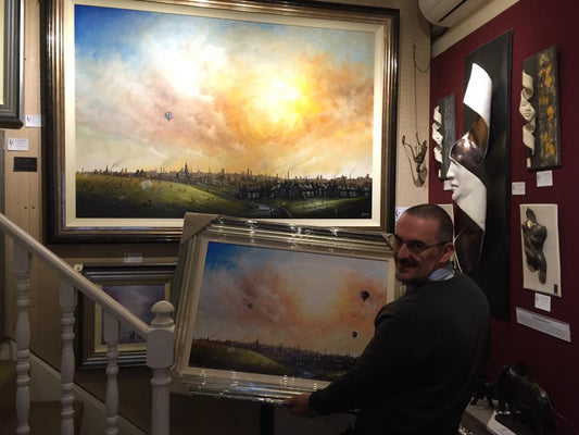 Danny Abrahams There's No Place Like Home Original - The Acorn Gallery, Pocklington