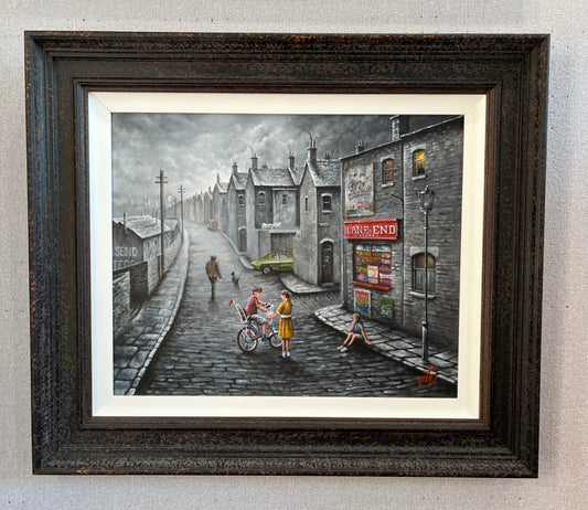 Peter Davidson Don't Take The Red Ones Original Painting - The Acorn Gallery, Pocklington