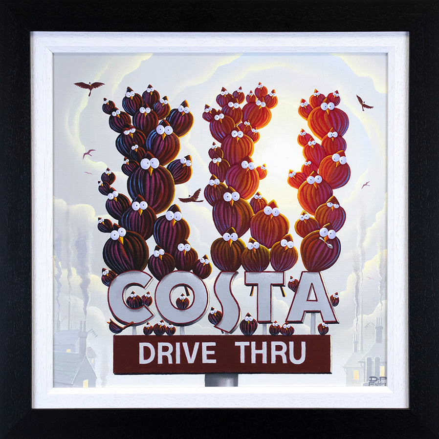 Derrick Fielding Flappaccinos Original - The Acorn Gallery, Pocklington