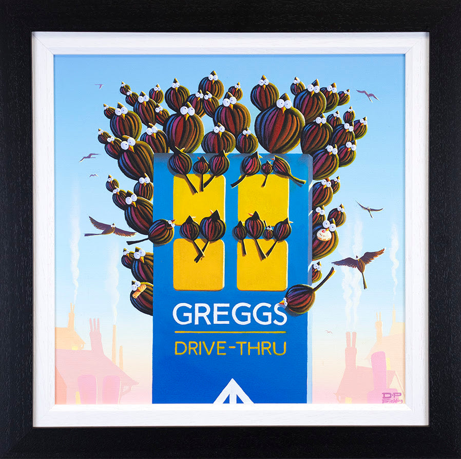 Derrick Fielding Peck And Buns And Sausage Rolls Original - The Acorn Gallery, Pocklington