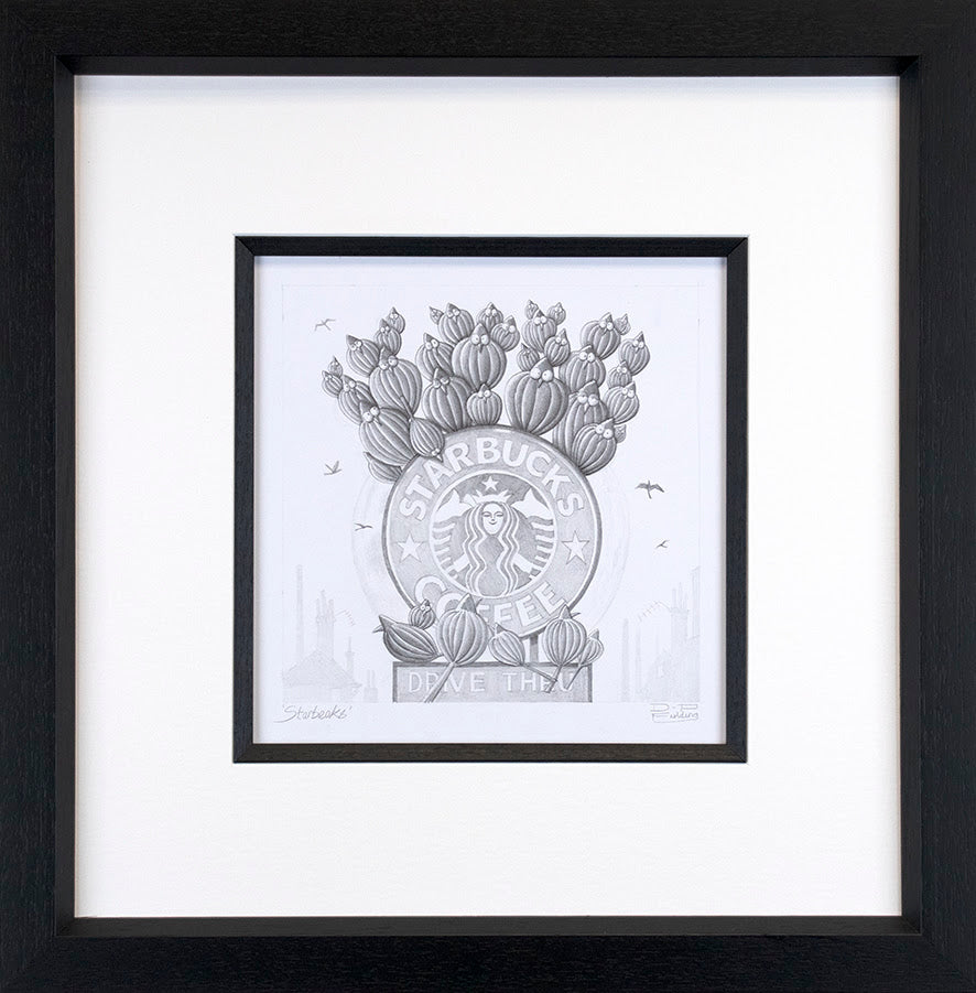 Derrick Fielding Starbeaks Original Sketch - The Acorn Gallery, Pocklington