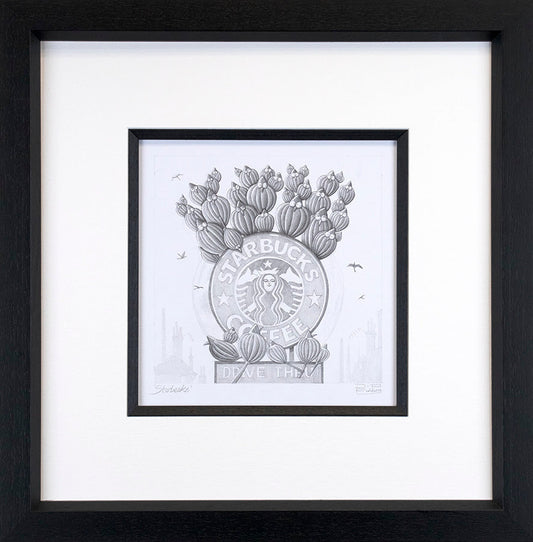 Derrick Fielding Starbeaks Original Sketch - The Acorn Gallery, Pocklington