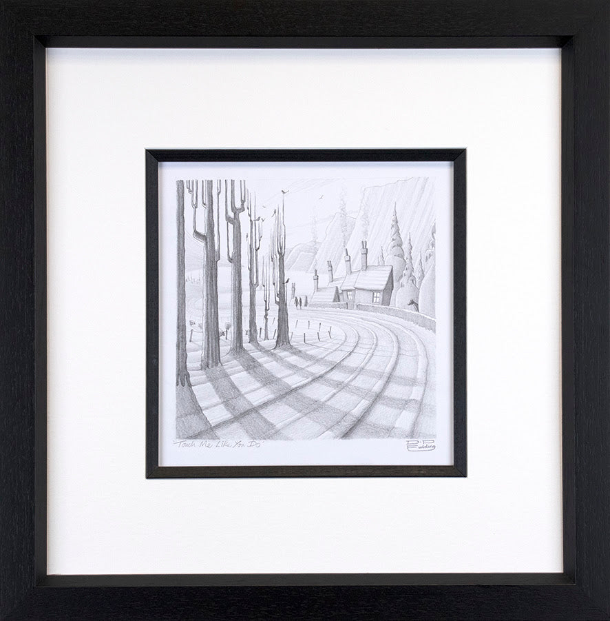 Derrick Fielding Touch Me Like You Do Original Sketch - The Acorn Gallery, Pocklington