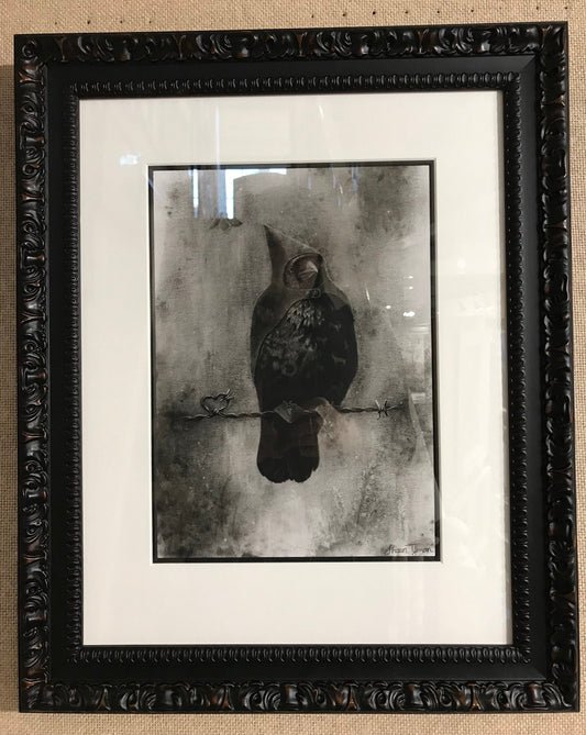Shaun Tymon Cloaked Valentine Original The Acorn Gallery, Pocklington