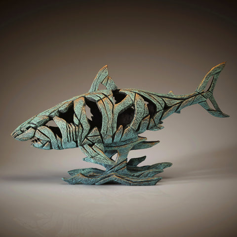 Shark Verdi-Gris by Edge Sculpture