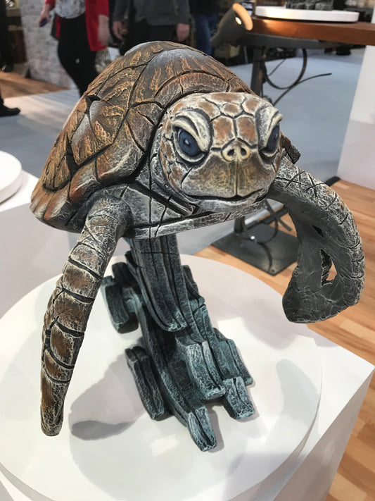 EDGE Sculpture Sea Turtle - The Acorn Gallery, Pocklington