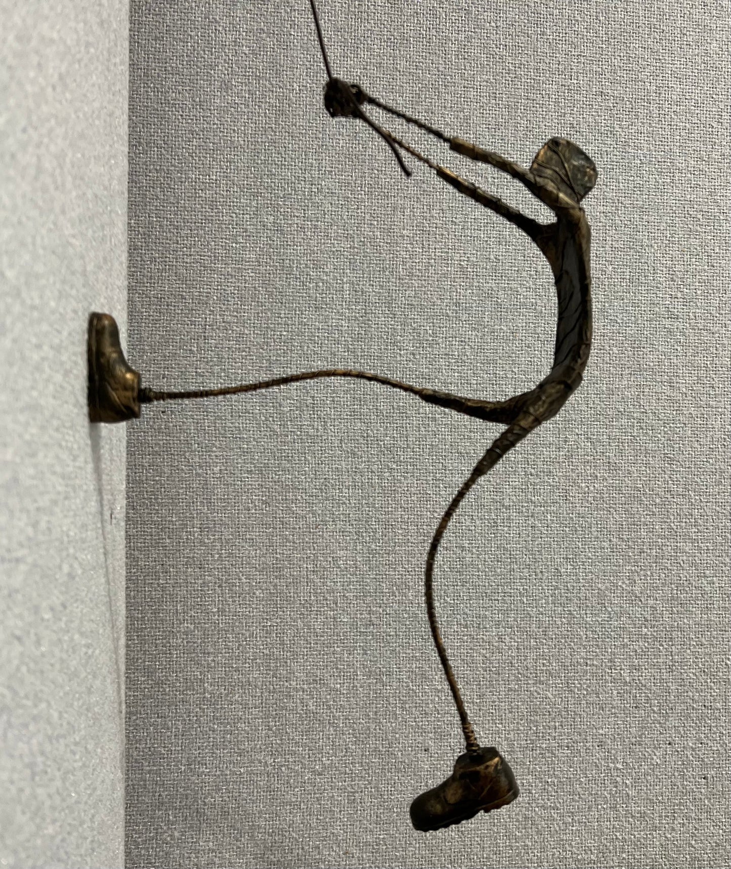 Ed Rust Abseiler Original Sculpture - The Acorn Gallery, Pocklington