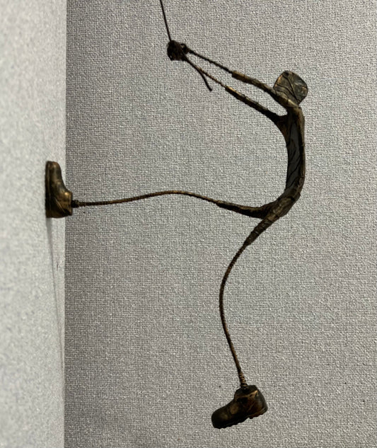 Ed Rust Abseiler Original Sculpture - The Acorn Gallery, Pocklington