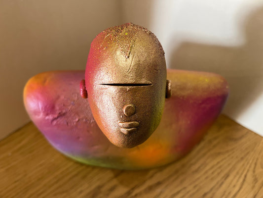 Ed Rust Giovanni Original Ceramic Sculpture - The Acorn Gallery, Pocklington