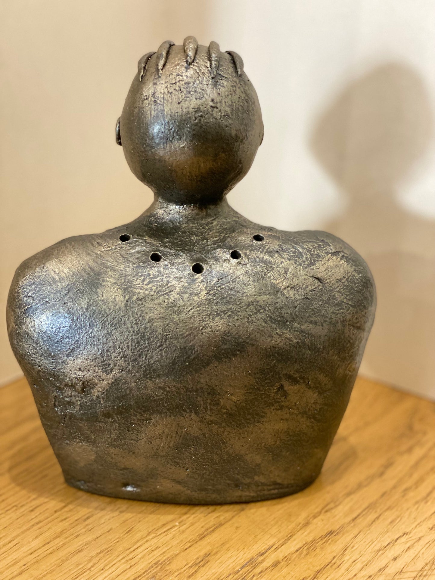 Ed Rust Viktor Original Ceramic Sculpture - The Acorn Gallery, Pocklington