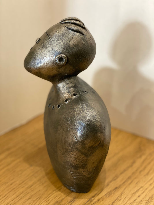 Ed Rust Viktor Original Ceramic Sculpture - The Acorn Gallery, Pocklington