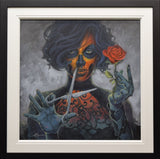 The Darkness Within Her (Day Of The Dead) ORIGINAL by Gary McNamara *SOLD*