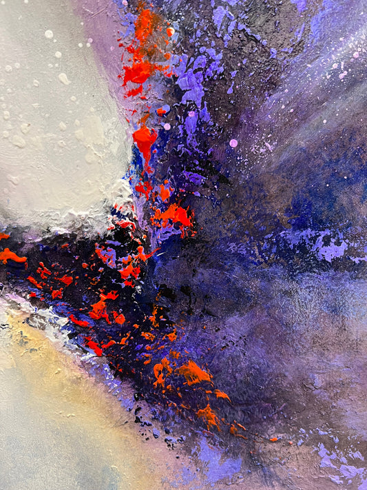 Hamish Herd Look Beyond The Storm Original - The Acorn Gallery, Pocklington