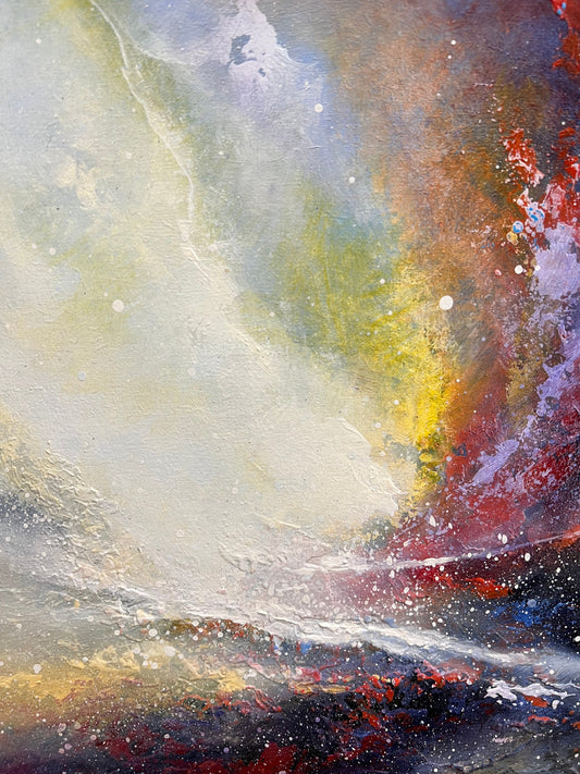 Hamish Herd The Eye Of The Storm Original - The Acorn Gallery, Pocklington