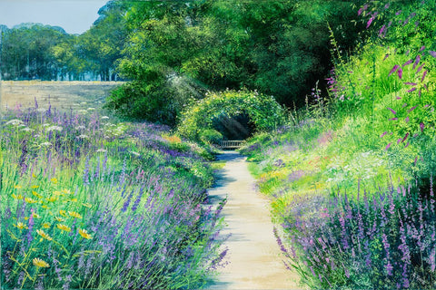 Lavender Walk by Heather Howe *NEW*-Limited Edition Print-The Acorn Gallery