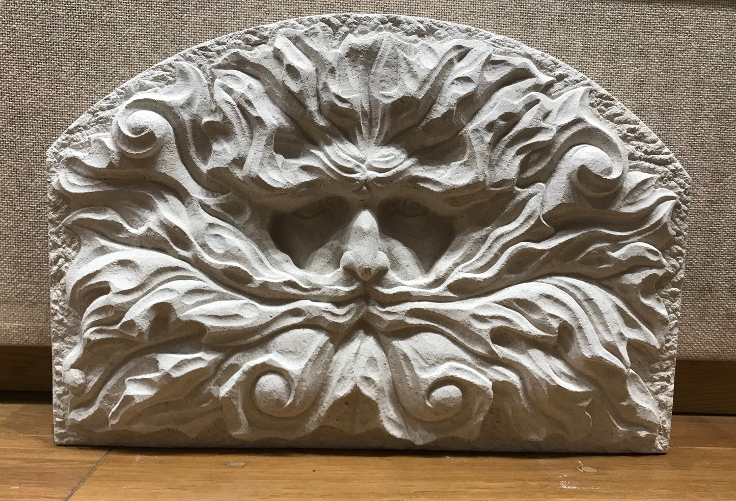 Joseph Hayton Green Man Original Sculpture - The Acorn Gallery, Pocklington