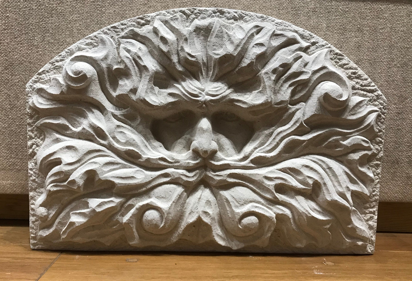 Joseph Hayton Green Man Original Sculpture - The Acorn Gallery, Pocklington