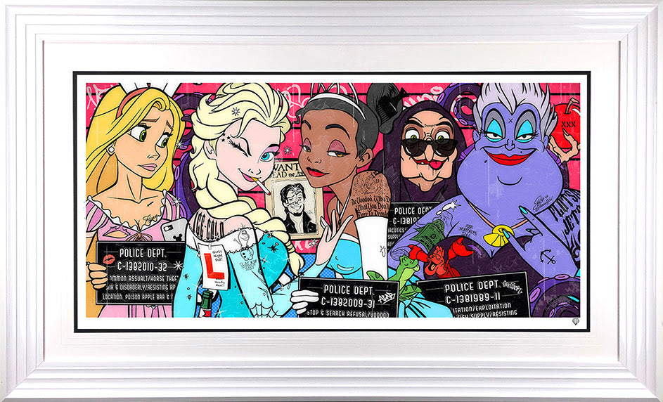 JJ Adams Girls Night Out Dirty Disney V - The Acorn Gallery, Pocklington