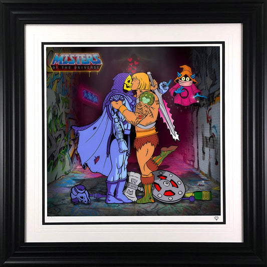 JJ Adams Masters Of The Universe He Man And Skeletor - The Acorn Gallery, Pocklington