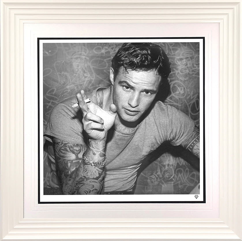 JJ Adams Smoking Gun - Brando Black & White - The Acorn Gallery, Pocklington