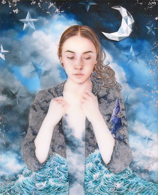 Kerry Darlington A Paper Moon - The Acorn Gallery, Pocklington