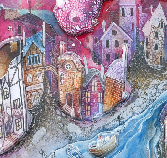 Kerry Darlington Dragon Rider - The Acorn Gallery, Pocklington