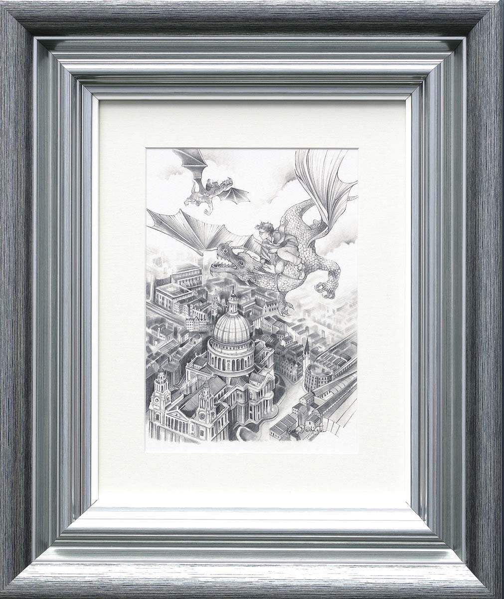 Kerry Darlington Flight Over St. Pauls - The Acorn Gallery, Pocklington