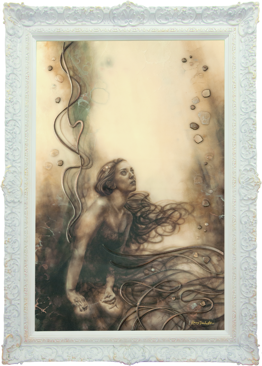 Kerry Darlington Lady Of Shalott Extra Large - The Acorn Gallery, Pocklington