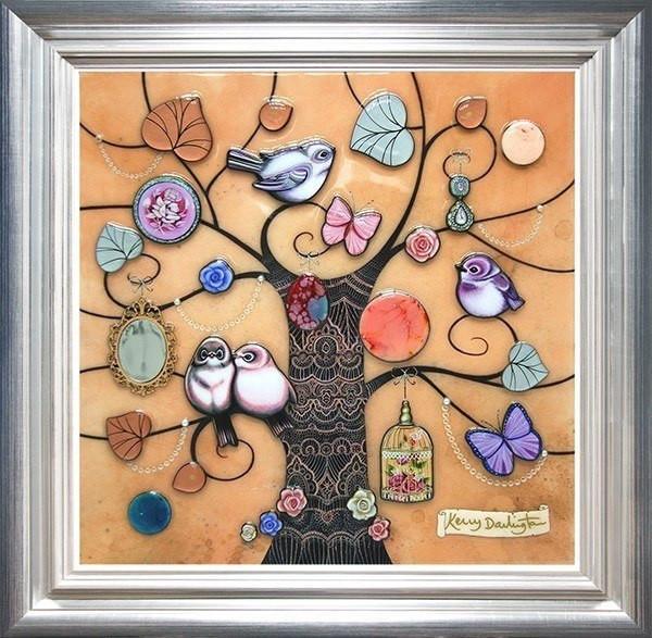 Kerry Darlington Little Lace Tree - The Acorn Gallery, Pocklington